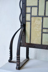 Amsterdam School Fire Screen Attributed to Joseph Mendes da Costa, Circa 1905