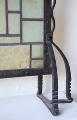 Amsterdam School Fire Screen Attributed to Joseph Mendes da Costa, Circa 1905