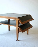 Italian Liberty Oak Extending Library Table, Circa 1900