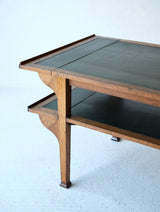 Italian Liberty Oak Extending Library Table, Circa 1900