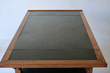 Italian Liberty Oak Extending Library Table, Circa 1900