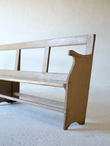 19th Century Meeting House Bench