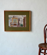 Carl Kessler (1876–1968), Interior of Villa Würmegg, August 1919, Watercolour