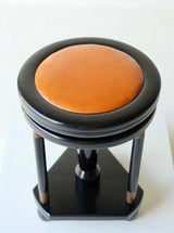 French Art Deco Height-Adjustable Stool, Circa 1930