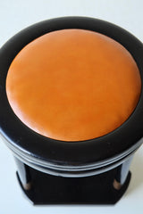 French Art Deco Height-Adjustable Stool, Circa 1930