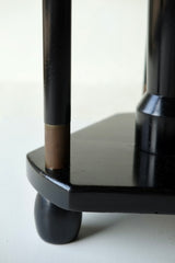 French Art Deco Height-Adjustable Stool, Circa 1930