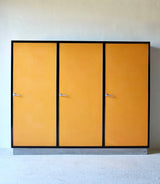 Italian Rationalist Three-Door Wardrobe Italy, circa 1930