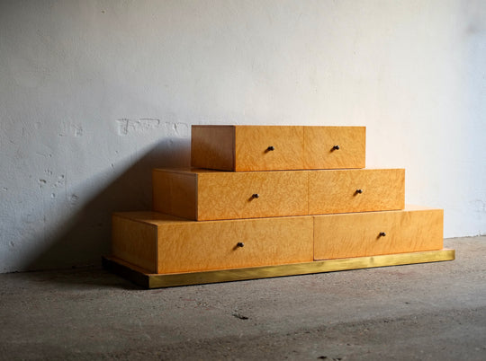 1970's Drawers Attributed To Willy Rizzo