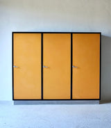 Italian Rationalist Three-Door Wardrobe Italy, circa 1930