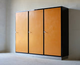 Italian Rationalist Three-Door Wardrobe Italy, circa 1930