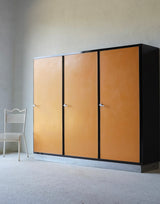 Italian Rationalist Three-Door Wardrobe Italy, circa 1930