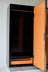 Italian Rationalist Three-Door Wardrobe Italy, circa 1930