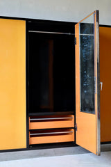Italian Rationalist Three-Door Wardrobe Italy, circa 1930