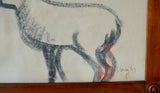 Karl May (German-Canadian, 1901–1976), Study of Two Sheep, 1947