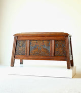 Celtic Revival Oak Chest