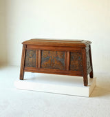 Celtic Revival Oak Chest