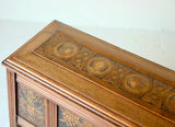 Celtic Revival Oak Chest