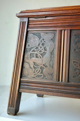 Celtic Revival Oak Chest