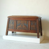 Celtic Revival Oak Chest
