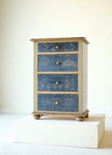 North German Folk Art Chest of Drawers