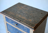 North German Folk Art Chest of Drawers