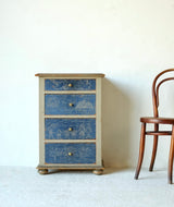 North German Folk Art Chest of Drawers