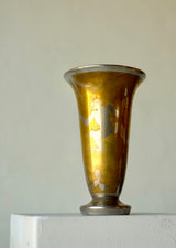 Art Deco Dinanderie Vase by Jacques Douau Éditions d’Art