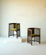 Josef Hoffmann Model 423/F Armchairs