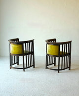 Josef Hoffmann Model 423/F Armchairs