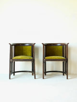 Josef Hoffmann Model 423/F Armchairs