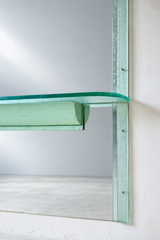 Giant Art Deco Glass Console by Philippe-Georges Normand, circa 1933