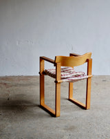 1970'S CANVAS SEAT SIDE CHAIR