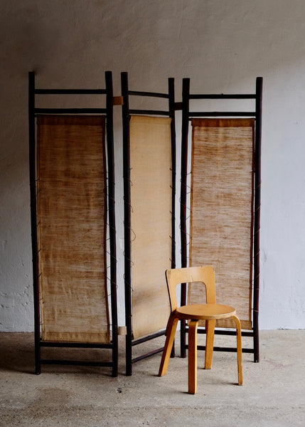 BAMBOO HESSIAN ROOM DIVIDERS