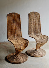 Marzio Cecchi Banana Leaf S Chair, 1970's, Italy