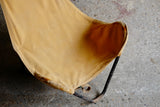 EARLY 20TH CENTURY TUBULAR CANVAS CHAIR