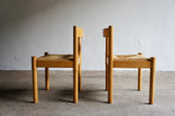PAIR OF CARIMATE CHAIRS BY VICO MAGISTRETTI