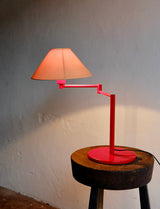 RED EXTENDABLE DESK LAMP