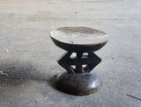 AFRICAN CARVED WOOD STOOL