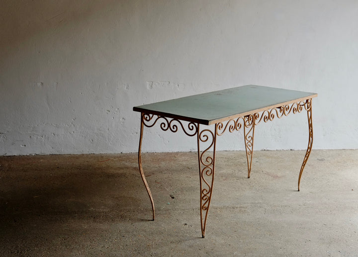 Early 20th Century Spanish Wrought Iron Table