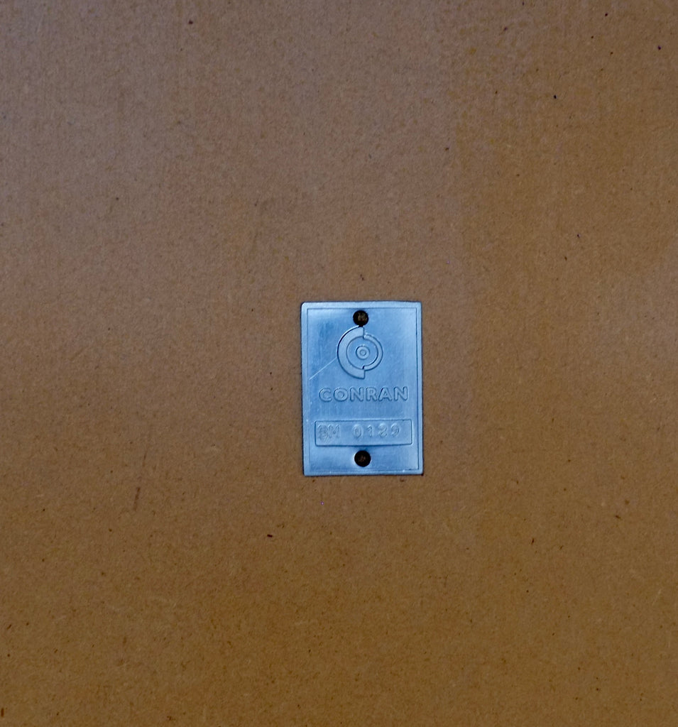 1980'S CONRAN ZINC COFFEE TABLE punch the clock