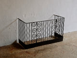 ARTS & CRAFTS WROUGHT IRON FIRE GUARD