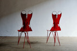 Gerard Coquelin Red Female Chairs
