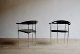 PAIR OF P40 CHAIRS BY GIANCARLO VEGNI