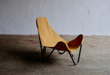 EARLY 20TH CENTURY TUBULAR CANVAS CHAIR