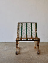 PERFORATED METAL CHAIR BY RENE MALAVAL