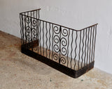 ARTS & CRAFTS WROUGHT IRON FIRE GUARD