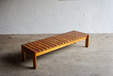 PINE SLATTED BENCH / COFFEE TABLE