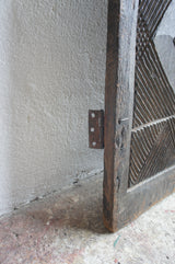 IGBO CARVED WOOD DOOR
