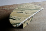 GREEN MARBLE COFFEE TABLE