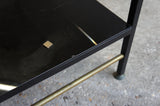 MIDCENTURY FRENCH GLASS COFFEE TABLE